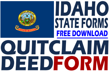 Idaho Quit Claim Deed Form