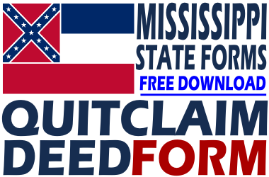 Mississippi Quit Claim Deed Form