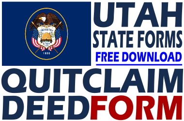 Utah Quit Claim Deed Form